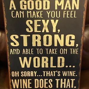 Metal Wall Wine Dēcor